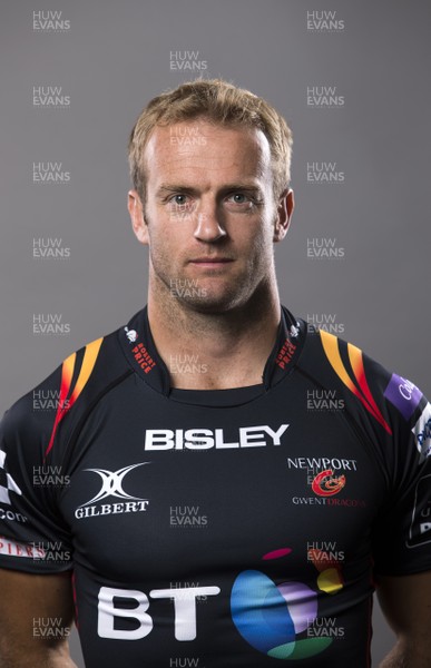 110816 - Newport Gwent Dragons Squad Headshots - Sarel Pretorius