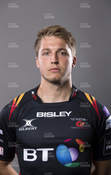 110816 - Newport Gwent Dragons Squad Headshots - Tyler Morgan