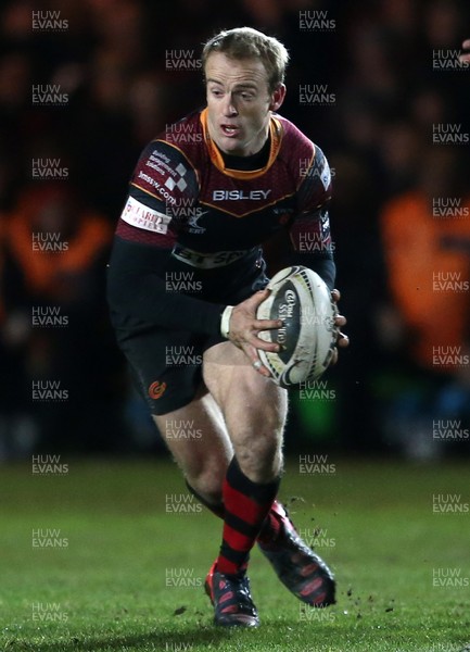 110216 - Newport Gwent Dragons v Connacht - Guinness PRO12 - Sarel Pretorius of Newport Gwent Dragons