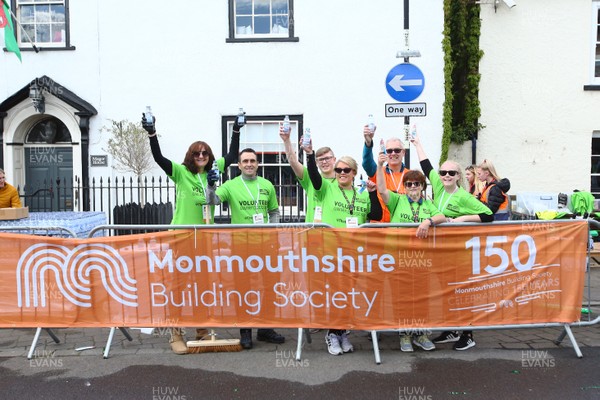 050519 - Newport Wales  Marathon and 10K - Monmouth Building Society Branding for the Newport Marathon at Magor Town Centre 