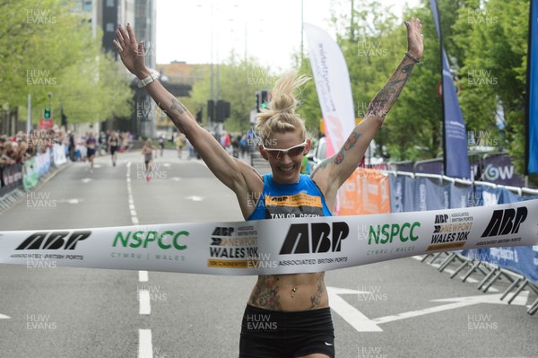 050519 - ABP Newport Wales Marathon & 10K - Charlotte Taylor-Green wins the 10K