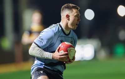 211125 - Newport RFC v Cardiff RFC, Super Rugbi Cymru - Dewi Cross of Cardiff