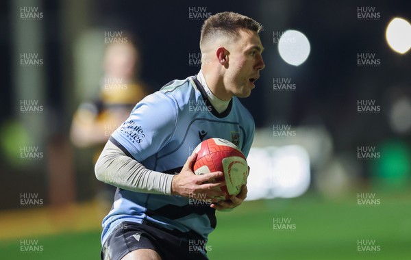 211125 - Newport RFC v Cardiff RFC, Super Rugbi Cymru - Dewi Cross of Cardiff