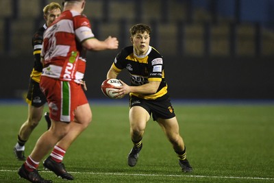 070326 - Newport RFC v Llandovery RFC - SRC Cup Final - Jac Lloyd of Newport