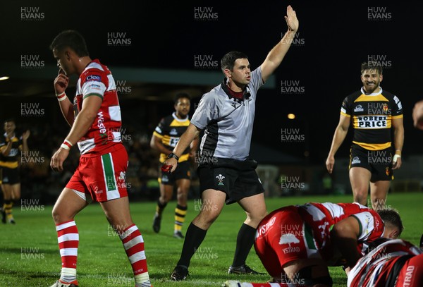 120925 - Newport RFC v Llandovery RFC - Super Rygbi Cymru SRC - Referee Adam Jones