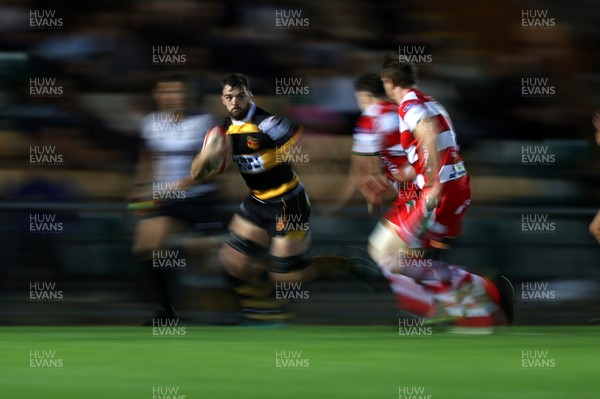 120925 - Newport RFC v Llandovery RFC - Super Rygbi Cymru SRC - Ben Roach of Newport 
