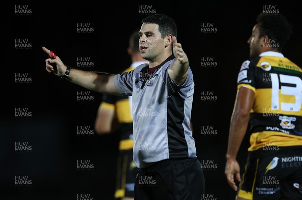 120925 - Newport RFC v Llandovery RFC - Super Rygbi Cymru SRC - Referee Adam Jones