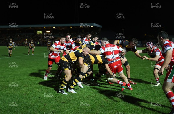 120925 - Newport RFC v Llandovery RFC - Super Rygbi Cymru SRC - Henry Palmer of Newport carries the ball