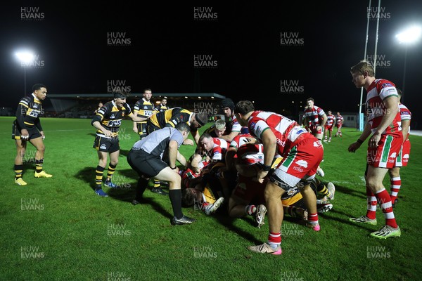 120925 - Newport RFC v Llandovery RFC - Super Rygbi Cymru SRC - Henry Palmer of Newport carries the ball