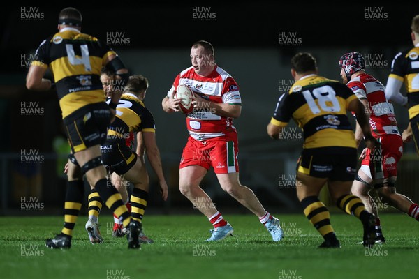 120925 - Newport RFC v Llandovery RFC - Super Rygbi Cymru SRC - Berian Watkins of Llandovery 