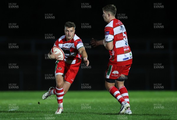 120925 - Newport RFC v Llandovery RFC - Super Rygbi Cymru SRC - Ioan Hughes of Llandovery 