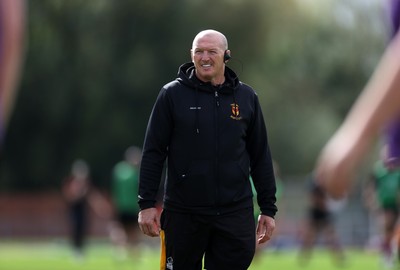 120926 - Newport RFC v Rygbi RGC - Super Rygbi Cymru - SRC - Newport Head Coach Tyron Morris