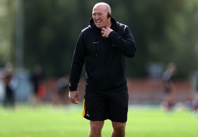 120926 - Newport RFC v Rygbi RGC - Super Rygbi Cymru - SRC - Newport Head Coach Tyron Morris