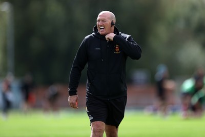 120926 - Newport RFC v Rygbi RGC - Super Rygbi Cymru - SRC - Newport Head Coach Tyron Morris