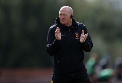 120926 - Newport RFC v Rygbi RGC - Super Rygbi Cymru - SRC - Newport Head Coach Tyron Morris