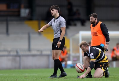 120926 - Newport RFC v Rygbi RGC - Super Rygbi Cymru - SRC - Referee Lucas Yendle