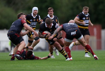 120926 - Newport RFC v Rygbi RGC - Super Rygbi Cymru - SRC - Luke Yendle of Newport 