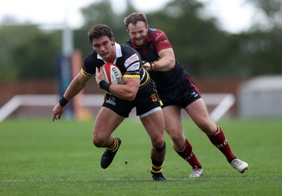 120926 - Newport RFC v Rygbi RGC - Super Rygbi Cymru - SRC - Brogan Leary of Newport 