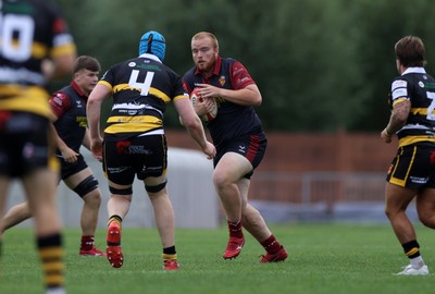 120926 - Newport RFC v Rygbi RGC - Super Rygbi Cymru - SRC - Pedr Jones of RGC 