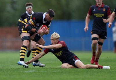 120926 - Newport RFC v Rygbi RGC - Super Rygbi Cymru - SRC - Josh Skinner of Newport 