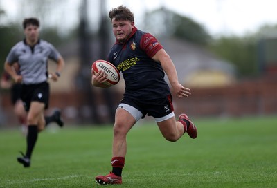 120926 - Newport RFC v Rygbi RGC - Super Rygbi Cymru - SRC - Osian Burt of RGC 