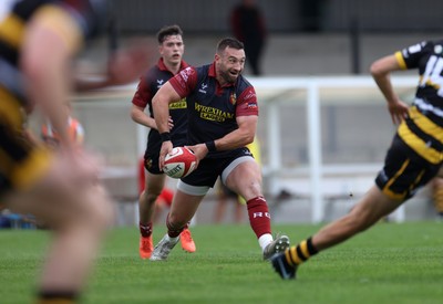 120926 - Newport RFC v Rygbi RGC - Super Rygbi Cymru - SRC - Billy McBryde of RGC 