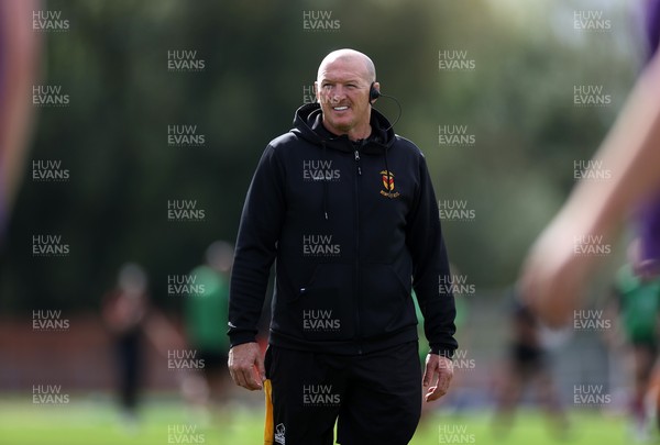 120926 - Newport RFC v Rygbi RGC - Super Rygbi Cymru - SRC - Newport Head Coach Tyron Morris