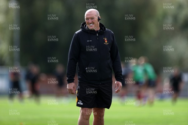 120926 - Newport RFC v Rygbi RGC - Super Rygbi Cymru - SRC - Newport Head Coach Tyron Morris