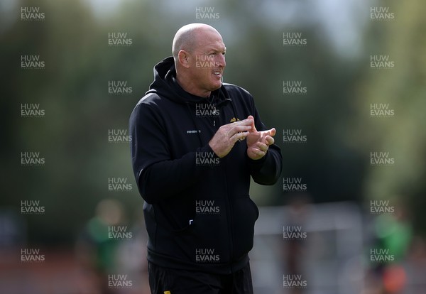 120926 - Newport RFC v Rygbi RGC - Super Rygbi Cymru - SRC - Newport Head Coach Tyron Morris
