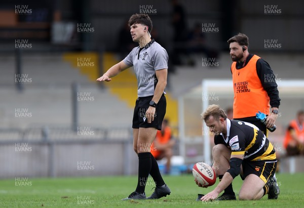 120926 - Newport RFC v Rygbi RGC - Super Rygbi Cymru - SRC - Referee Lucas Yendle