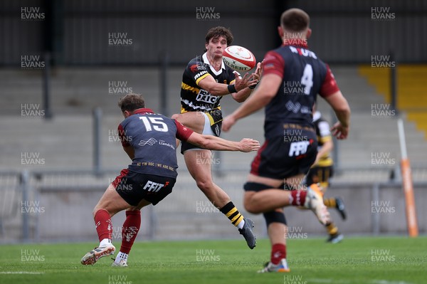 120926 - Newport RFC v Rygbi RGC - Super Rygbi Cymru - SRC - Brogan Leary of Newport 