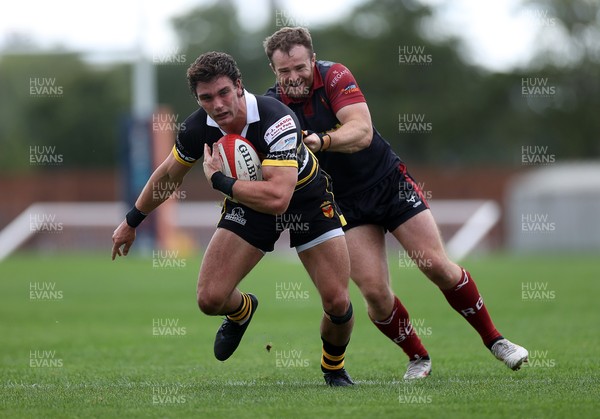 120926 - Newport RFC v Rygbi RGC - Super Rygbi Cymru - SRC - Brogan Leary of Newport 