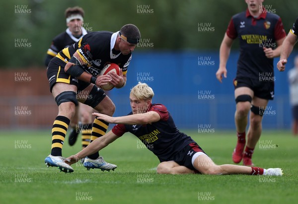 120926 - Newport RFC v Rygbi RGC - Super Rygbi Cymru - SRC - Josh Skinner of Newport 