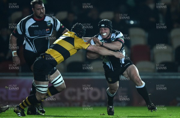 031117 - Newport v Bedwas - Principality Premiership - Alun Rees of Bedwas