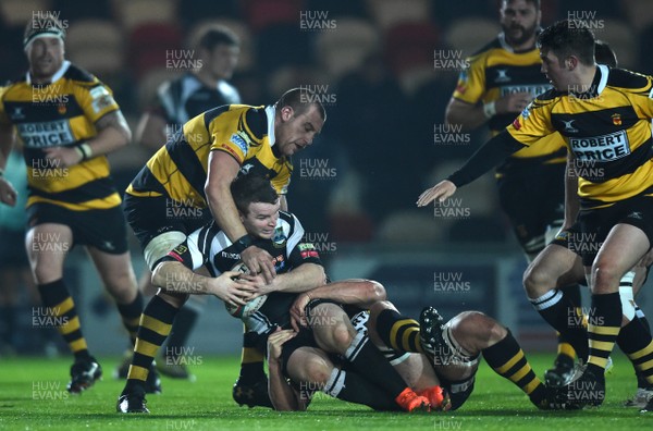 031117 - Newport v Bedwas - Principality Premiership - Luke Crane of Bedwas