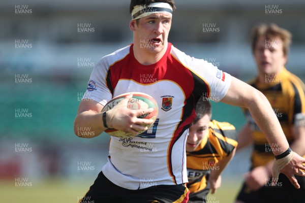 060413 - Newport RFC v Carmarthen Quins, Principality Premiership - Carmarthen Quins' Carwyn Jones