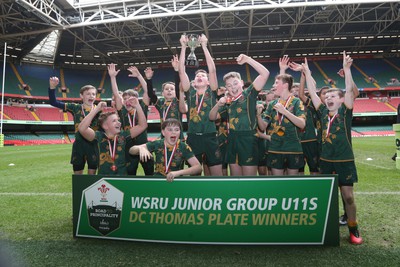 210324 - Newport v Vale of Glamorgan - Welsh Schools Junior Group U11 DC Thomas Plate Final - Winners Vale of Glamorgan  