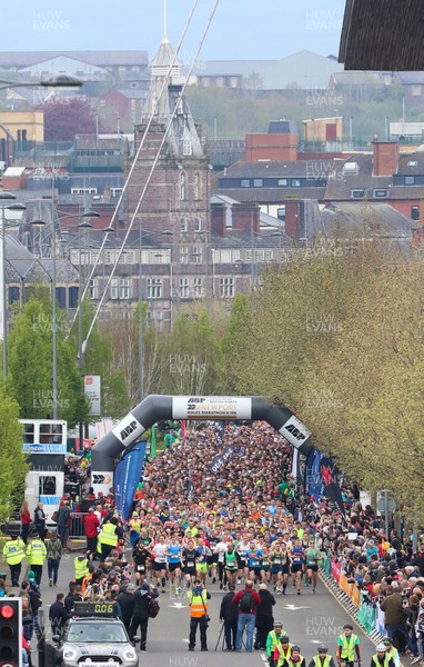 290418 - ABP Newport Wales Marathon and 10k Race -