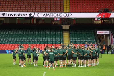 230525 - Northampton Saints Captain’s Run -  Northampton Saints during Captain’s Run ahead of the EPCR Champions Cup Final against Union Bordeaux-Begles at the Principality Stadium, Cardiff