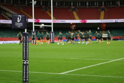 230525 - Northampton Saints Captain’s Run -  Northampton Saints during Captain’s Run ahead of the EPCR Champions Cup Final against Union Bordeaux-Begles at the Principality Stadium, Cardiff