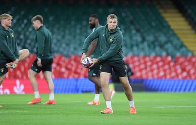 230525 - Northampton Saints Captain’s Run - Northampton Saints during Captain’s Run ahead of the EPCR Champions Cup Final against Union Bordeaux-Begles at the Principality Stadium, Cardiff