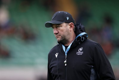 181026 - Northampton Saints v Cardiff Rugby - Investec Champions Cup - Cardiff Rugby Head Coach Corniel van Zyl 