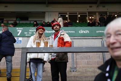 180126 - Northampton Saints v Scarlets - European Rugby Champions Cup - Scarlets fans