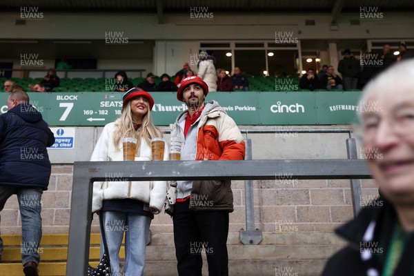180126 - Northampton Saints v Scarlets - European Rugby Champions Cup - Scarlets fans