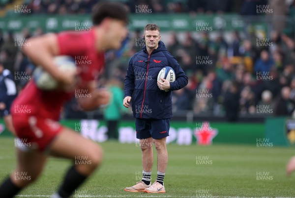 180126 - Northampton Saints v Scarlets - European Rugby Champions Cup - Scarlets Head Coach Dwayne Peel 