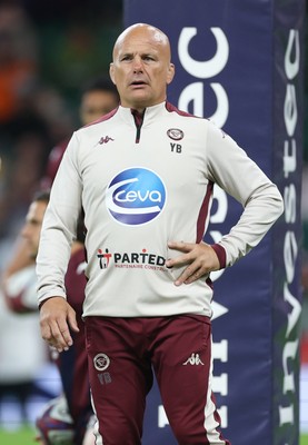240525 - Northampton Saints v Union Bordeaux-Begles, EPCR Champions Cup Final - Union Bordeaux-Begles head coach Yannick Bru