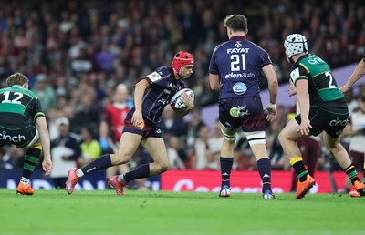 240525 - Northampton Saints v Union Bordeaux-Begles, EPCR Champions Cup Final - Louis Bielle-Biarrey of Union Bordeaux-Begles looks to break away
