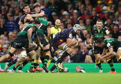 240525 - Northampton Saints v Union Bordeaux-Begles, EPCR Champions Cup Final - Pierre Bochaton of Union Bordeaux-Begles charges for the line