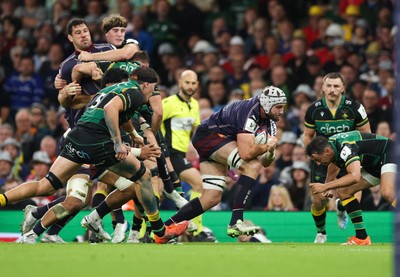 240525 - Northampton Saints v Union Bordeaux-Begles, EPCR Champions Cup Final - Pierre Bochaton of Union Bordeaux-Begles charges for the line