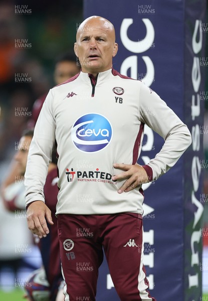 240525 - Northampton Saints v Union Bordeaux-Begles, EPCR Champions Cup Final - Union Bordeaux-Begles head coach Yannick Bru